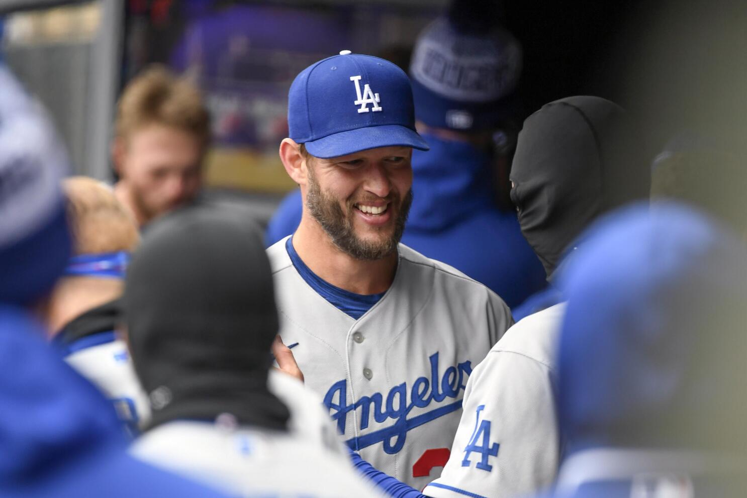 April 8 2022: Los Angeles pitcher Walker Buehler (21) makes a pitch