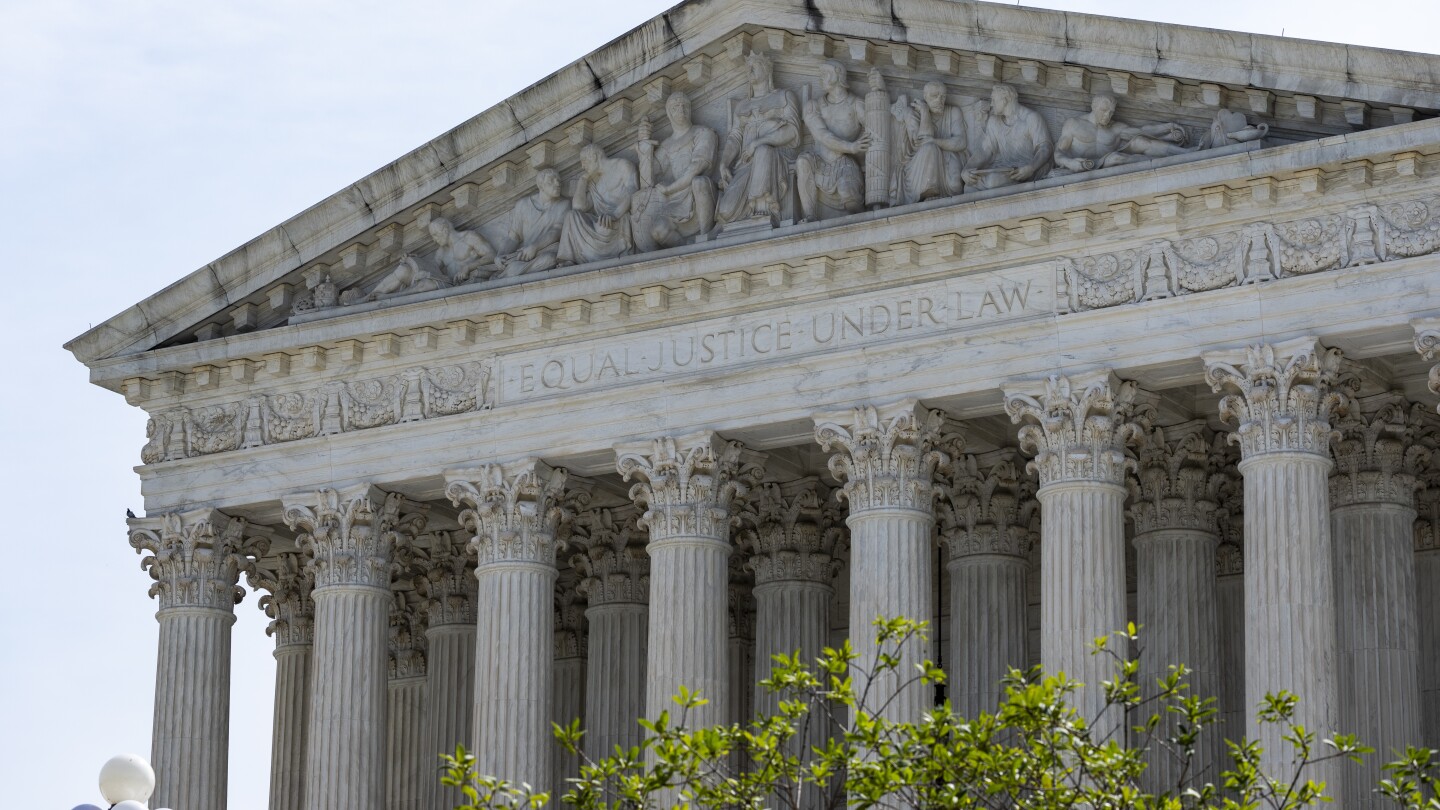 AP is live outside the U.S. Supreme Court as it has extended the delay in the Washington criminal case against Donald Trump on charges he plotted to o