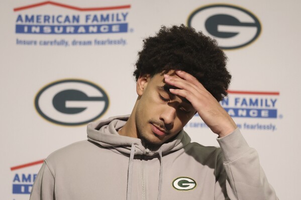 Jordan Love's strong 1st season as Packers QB ends with disappointing playoff loss | AP News
