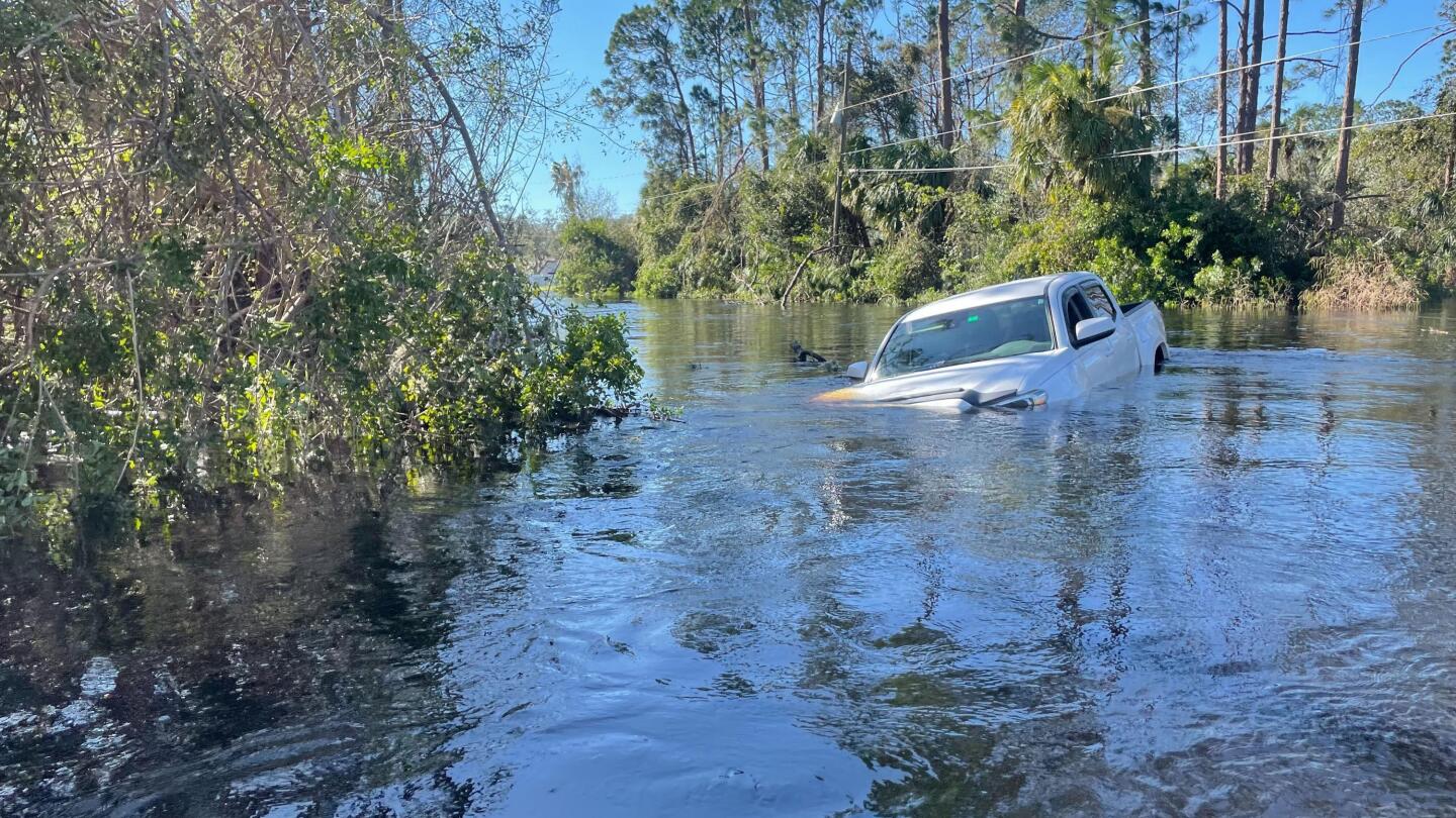 Hundreds of North Port residents trapped by flooded waters after