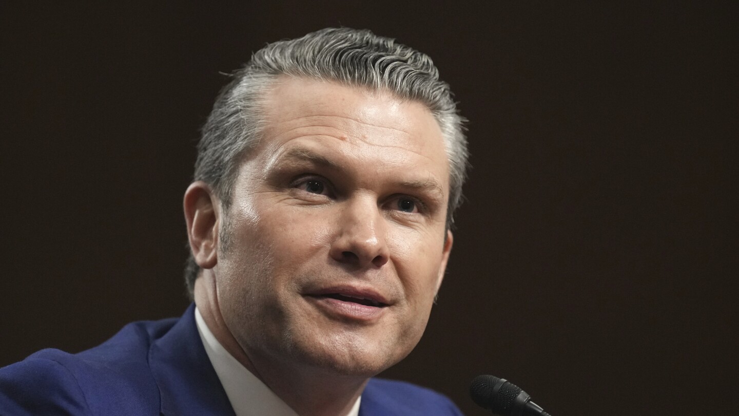 Hegseth starts Cabinet confirmation hearings…