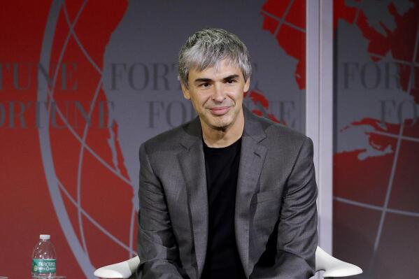 FILE - In this Nov. 2, 2015, file photo, Google co-founder Larry Page speaks at the Fortune Global Forum in San Francisco. Page has gained New Zealand residency, officials confirmed Friday, Aug. 6, 2021, stoking debate over whether extremely wealthy people can essentially buy access to the South Pacific country. (AP Photo/Jeff Chiu, File)