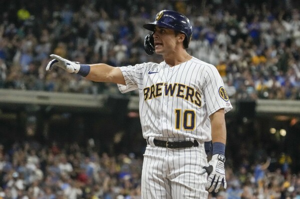 Frelick's exceptional debut performance helps Brewers rally to beat Braves  4-3