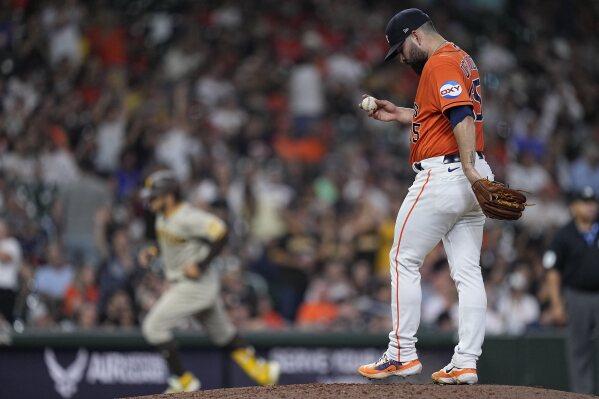 Astros vs. Padres: Houston maintains sole possession of AL West