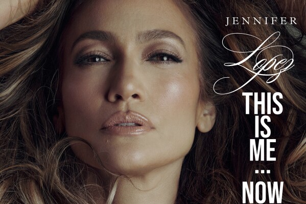 This image released by BMG shows cover art for 鈥淭his Is Me鈥�. Now鈥� by Jennifer Lopez. (BMG via AP)