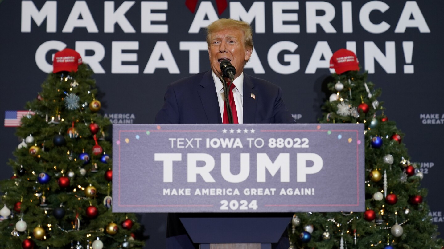 Trump défend les propos controversés des immigrants lors d’un rassemblement dans l’Iowa