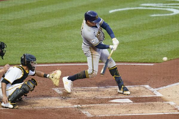 Milwaukee Brewers' Travis Shaw played with sore wrist to help team