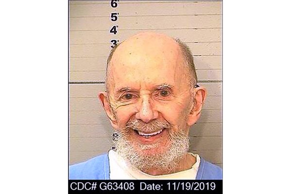 This Nov. 19, 2019 booking photo provided by the California Department of Corrections shows Phil Spector. Spector, the eccentric and revolutionary music producer who transformed rock music with his "Wall of Sound" method and who later was convicted of murder, died Saturday, Jan. 16, 2021. He was 81. (California Department of Corrections via AP)