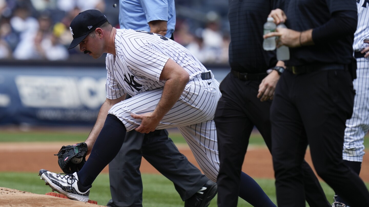 Carlos Rodon injured as Astros out-slug Yankees to earn series split - The  Boston Globe