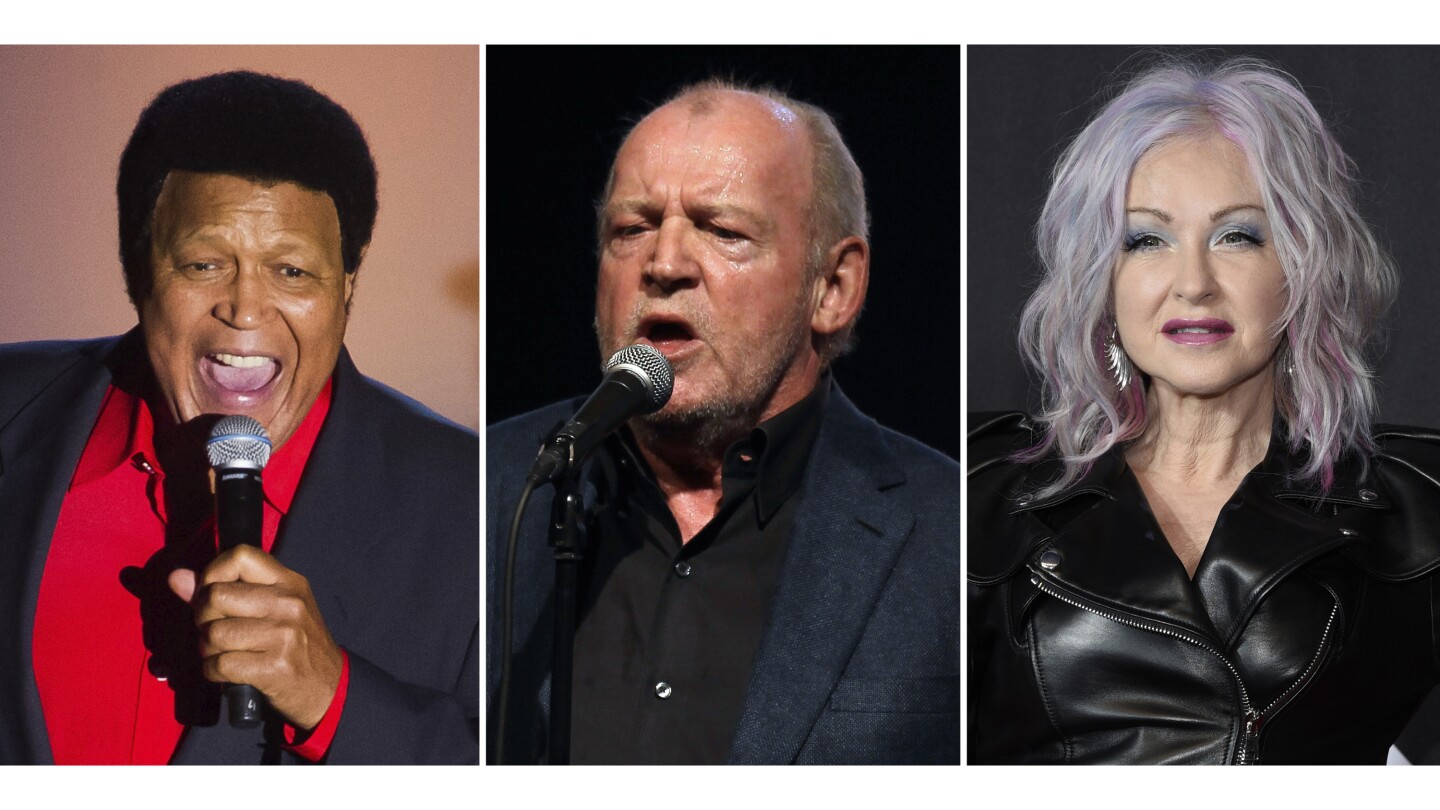Chubby Checker, Joe Cocker, Bad Company, Cyndi Lauper and Outkast get into Rock & Roll Hall of Fame