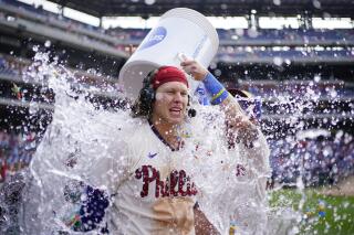 Phillies pitchers dominate again, sweep Braves on Bohm hit