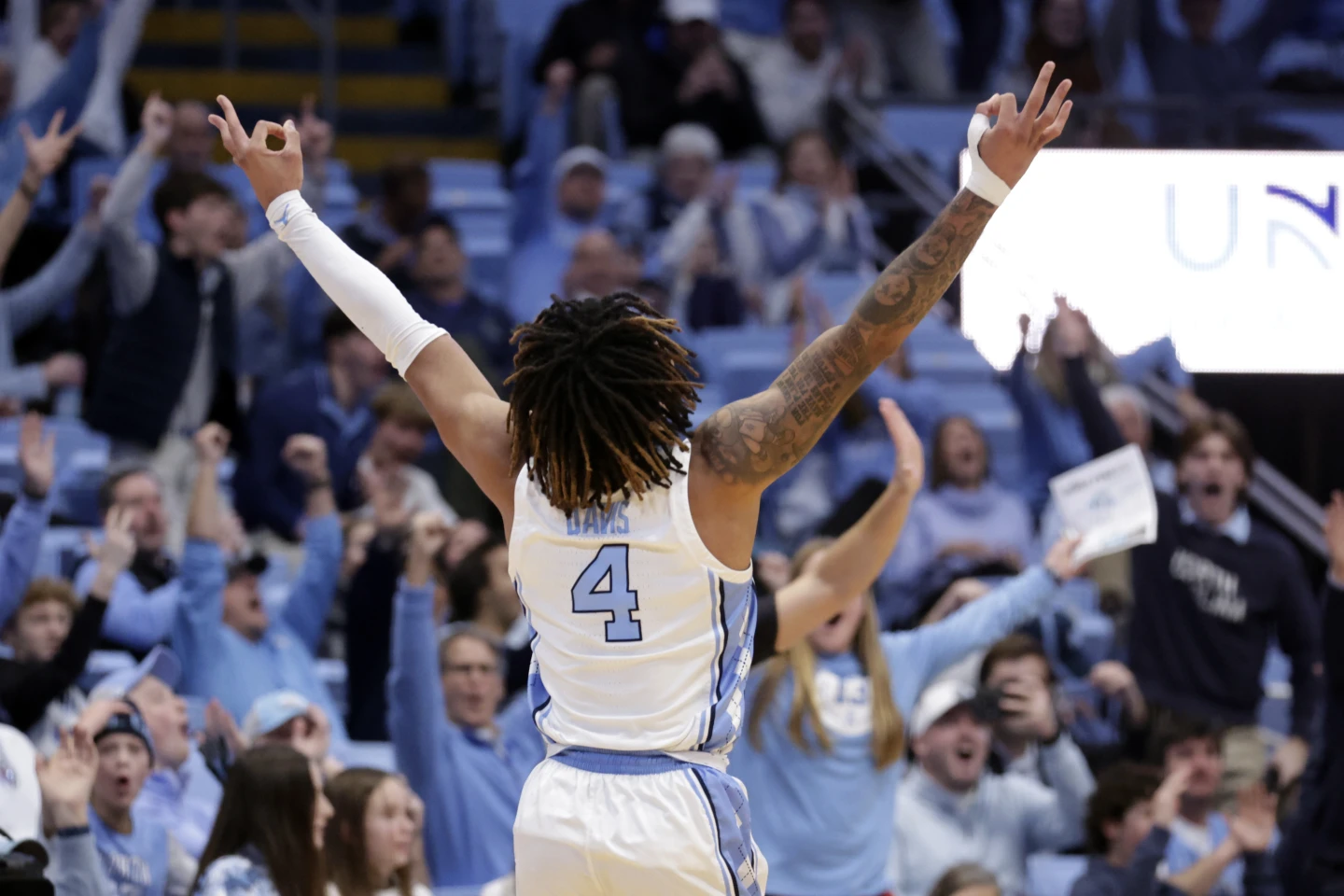 Tar Heels, RJ Davis find groove in impressive victory over SMU