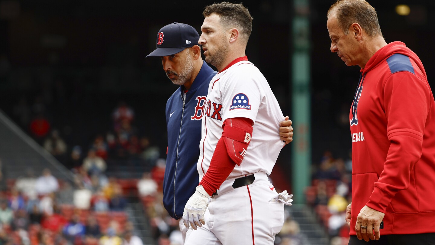 Red Sox Third Baseman Bregman Exits Game With Apparent Leg Injury