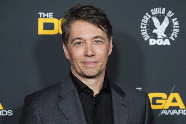 Sean Baker arrives at the 77th Directors Guild of America Awards on Saturday, Feb. 8, 2025, in Beverly Hills, Calif. (AP Photo/Chris Pizzello)
