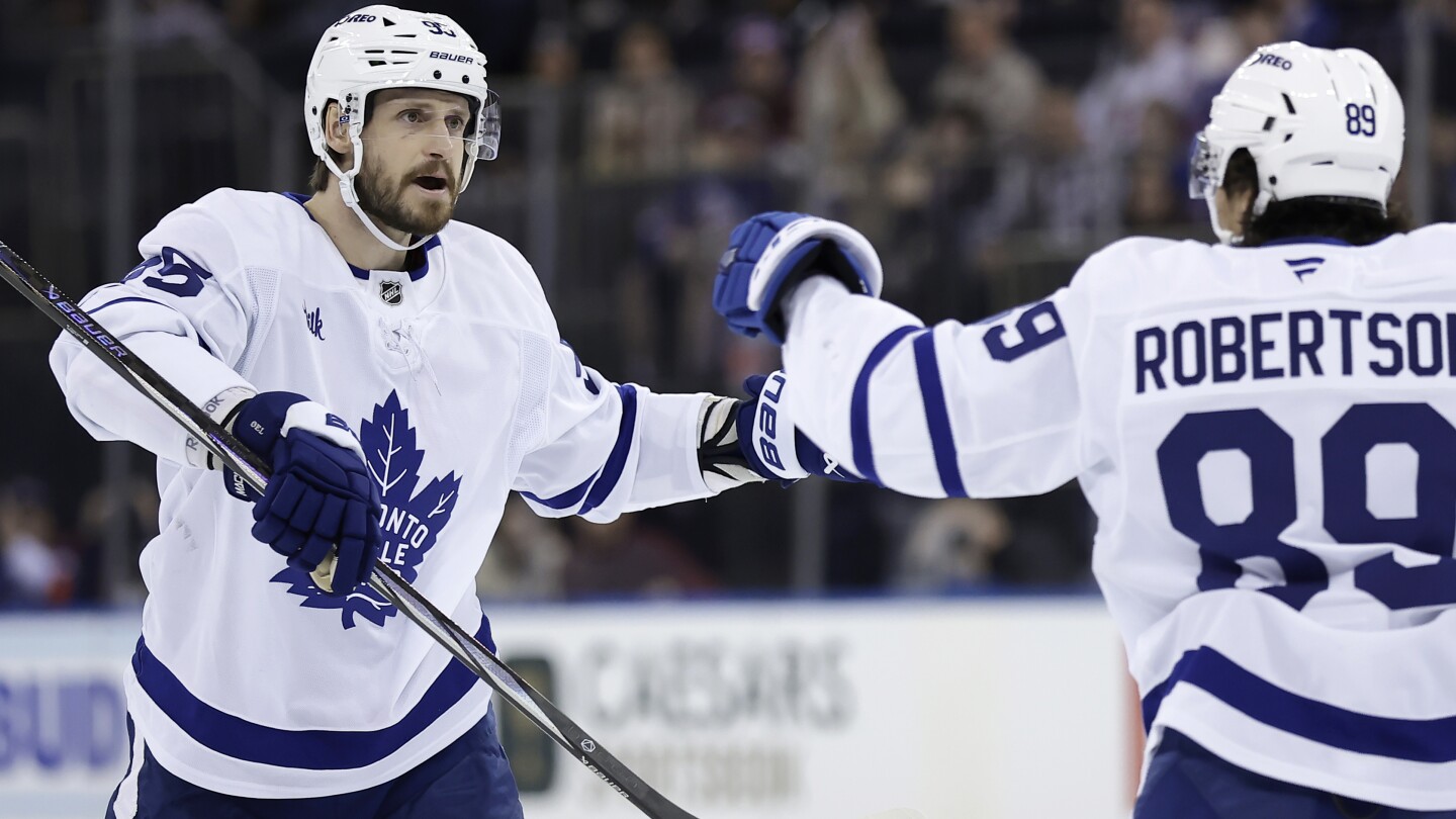 Maple Leafs' Streak Ends with Losses to Knights, Sharks