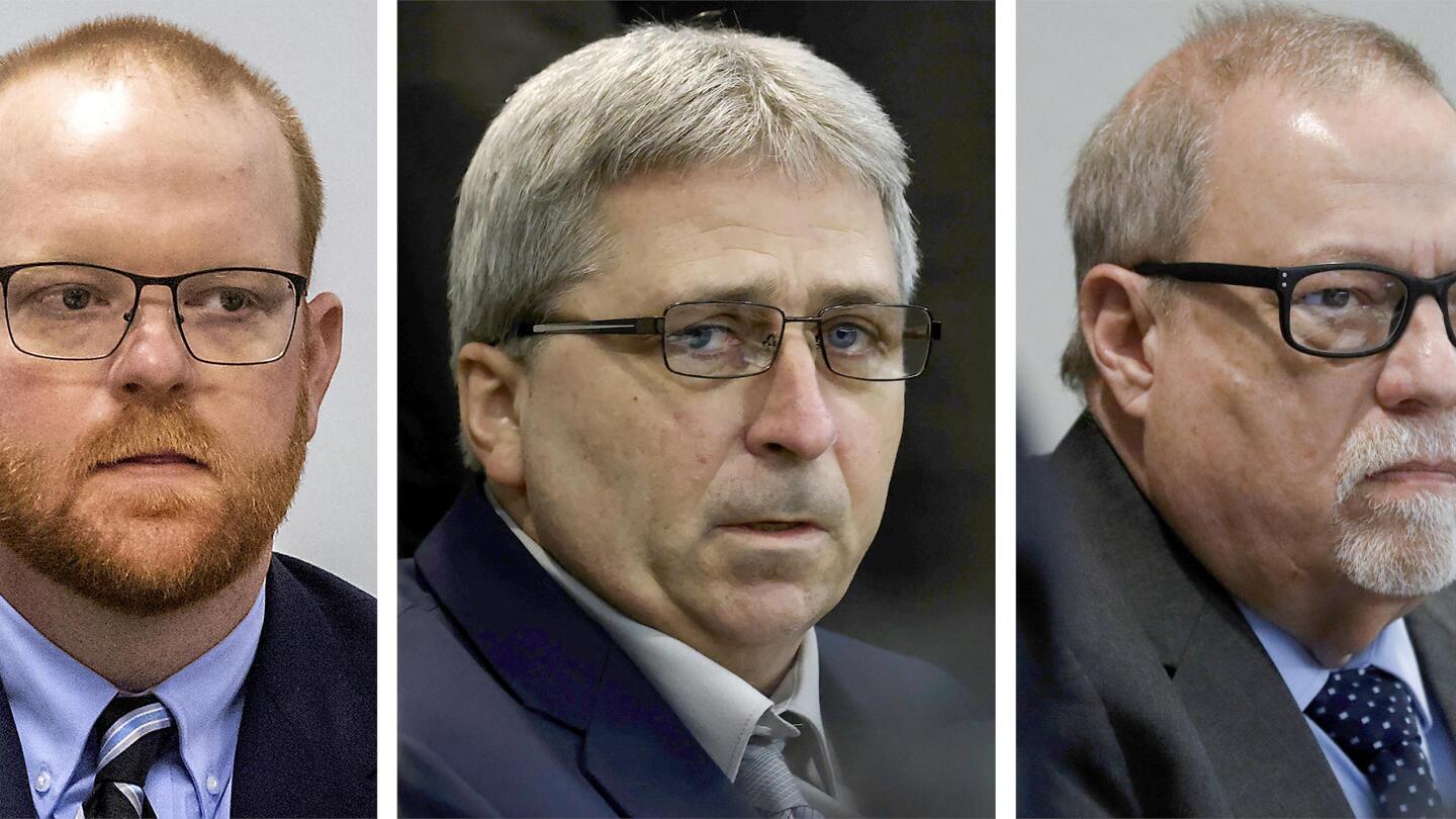 Ahmaud Arbery’s killers deny racist motives in appeals