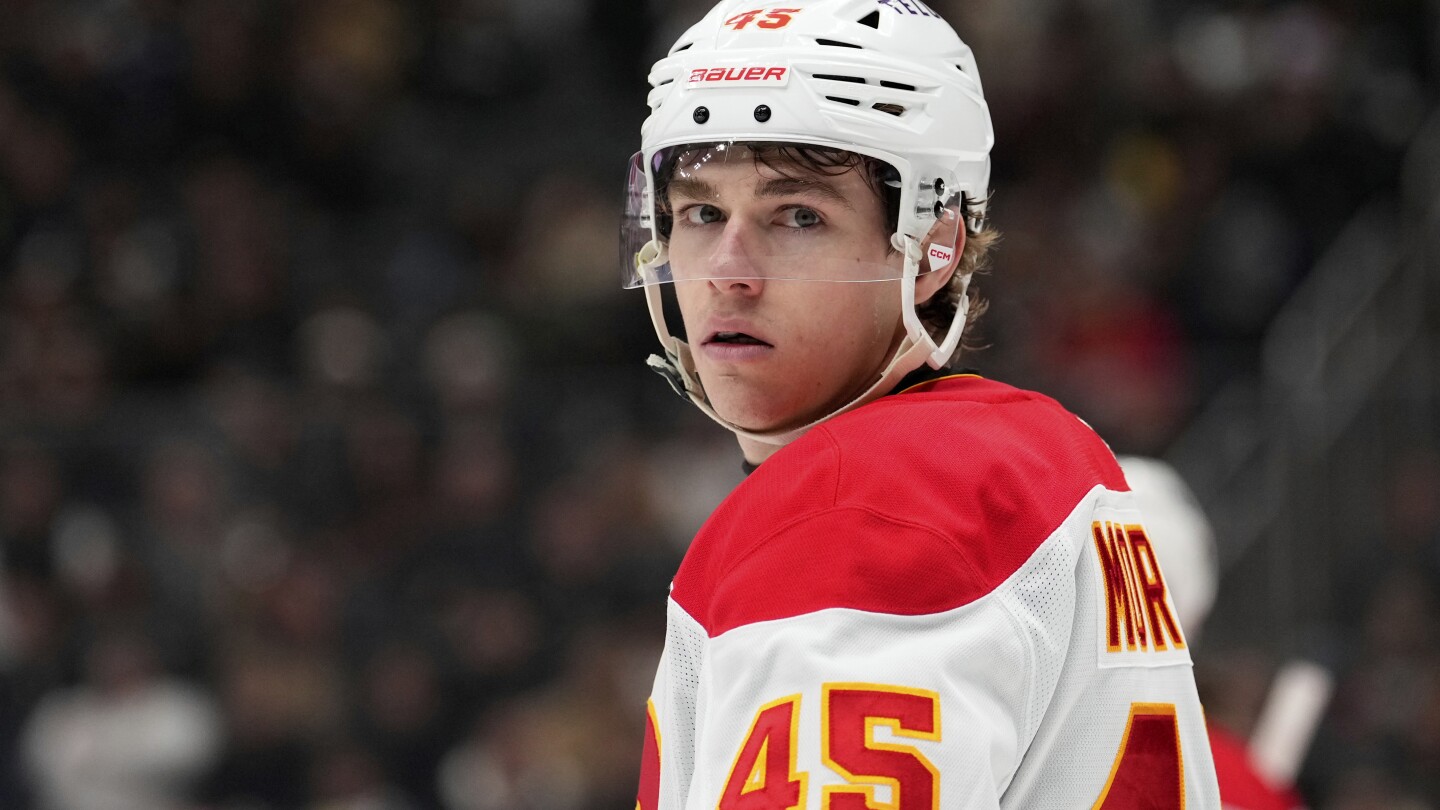 Flames' Morton, Parekh Score First NHL Goals in 5-1 Victory