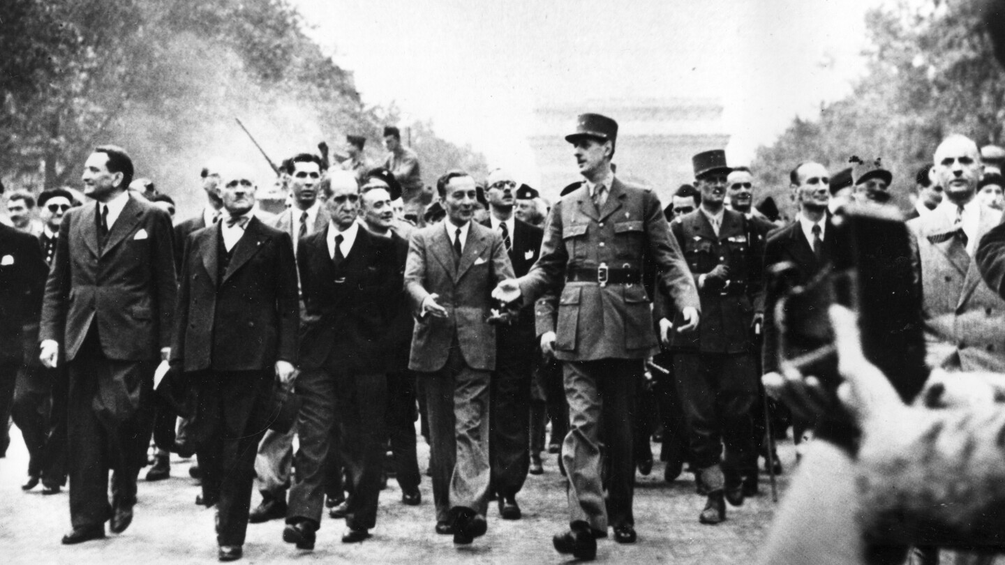 Today in History: August 26, de Gaulle's victory march