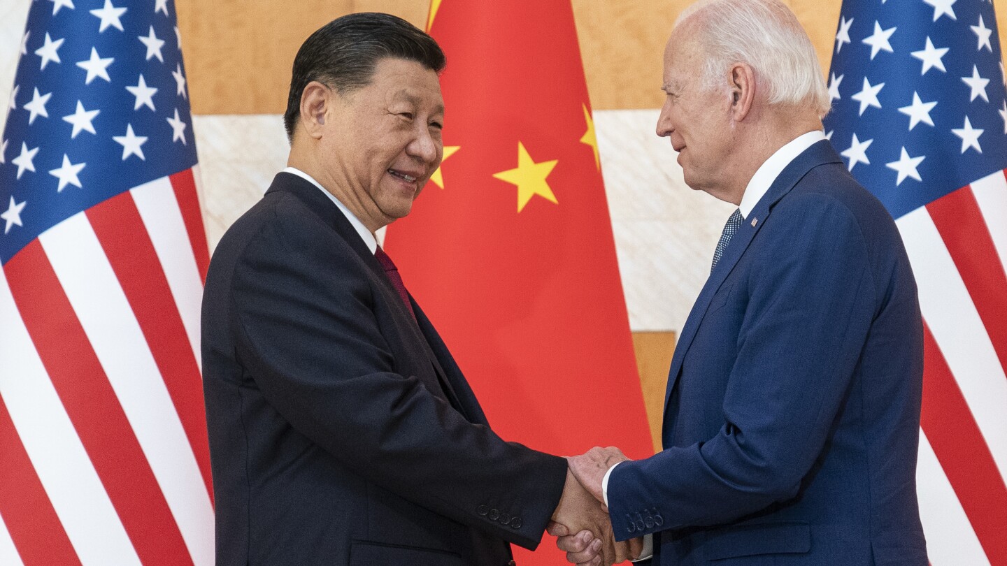 Biden and Xi will meet Wednesday for talks on trade, Taiwan and managing fraught US-China relations