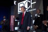 Republican presidential nominee former President Donald Trump, Feb.  23, 2024 in attendance at the Black Conservative Federation's annual BCF Honors Gala at the Columbia Metropolitan Convention Center in Columbia, SC.  (AP Photo/Andrew Harnik)