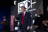 Candidato presidencial republicano, ex-presidente Donald Trump, fevereiro.  23 de outubro de 2024, participando da Gala de Honra BCF anual da Federação Conservadora Negra no Columbia Metropolitan Convention Center em Columbia, SC.  (Foto AP / Andrew Harnik)