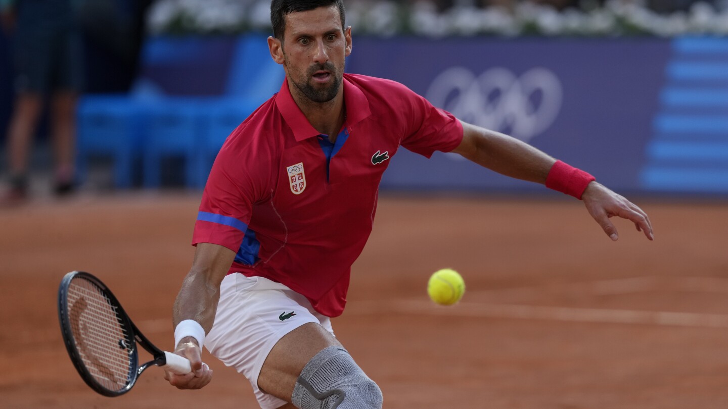 Tennis olympique : Djokovic bat Musetti et atteint la finale des JO 2024