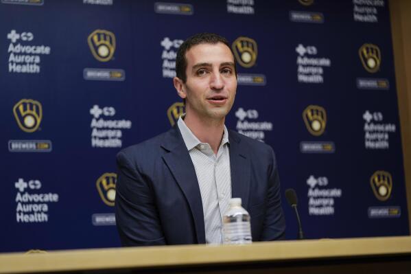 David Stearns introduced as president of baseball operations by