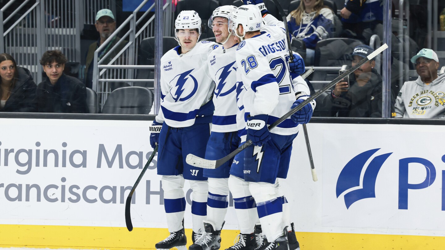 Lightning Defeat Flames 8-3 Behind Kucherov