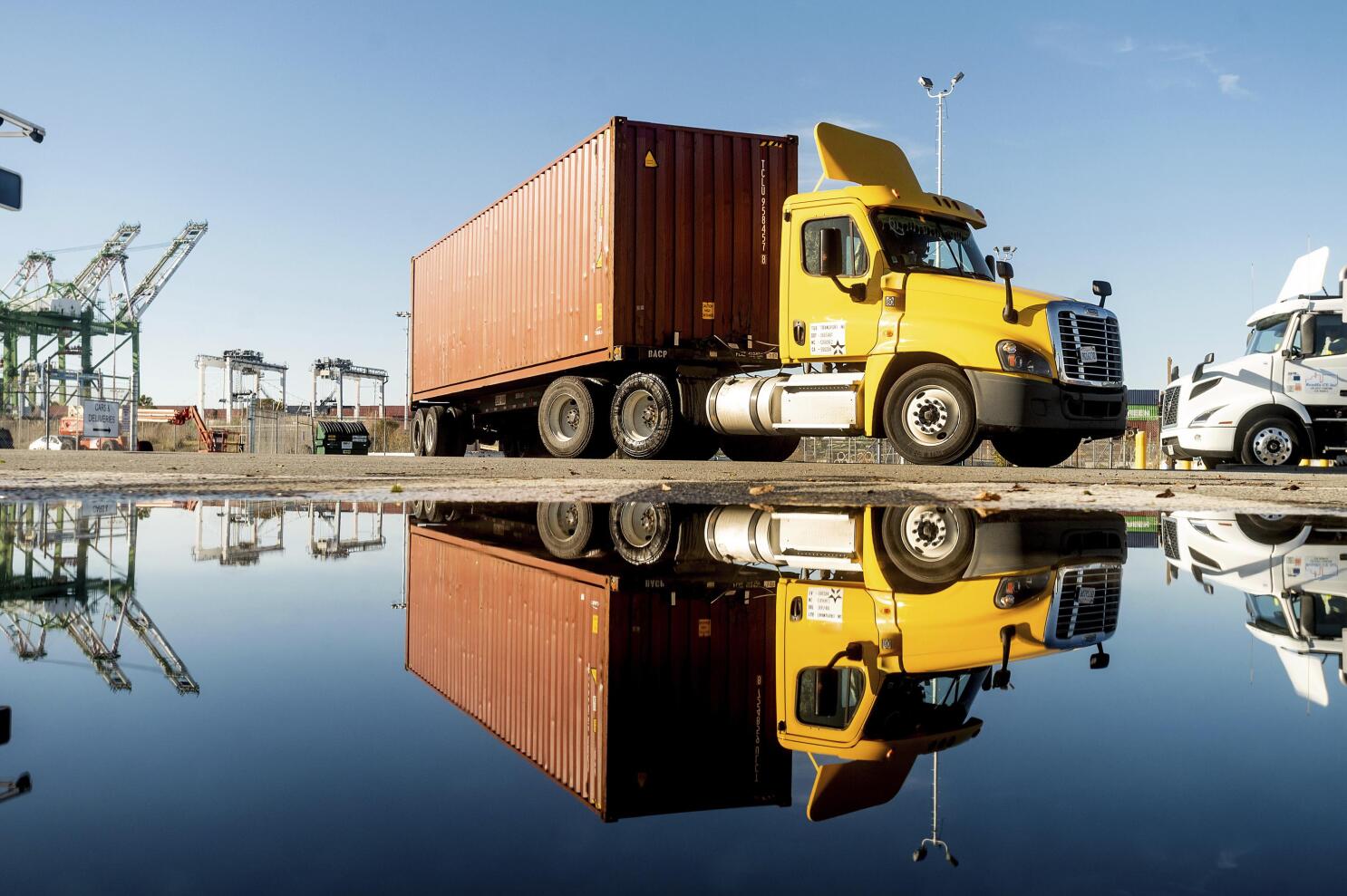 California approves rule phasing out big diesel trucks | AP News