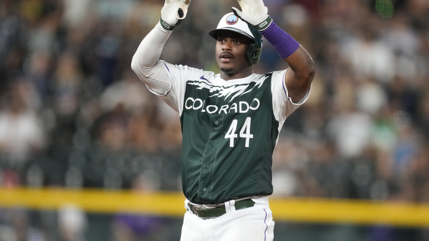 Uniforme De Los Rockies De Colorado