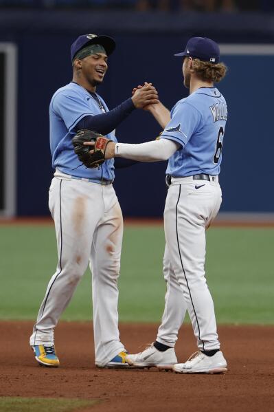 Rays get two hits, both homers, top Yankees 4-2