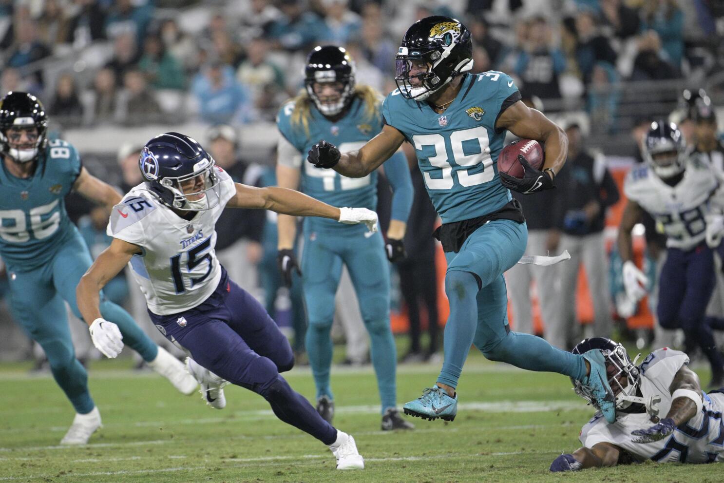 Jags returner Agnew active for wild-card game vs Chargers