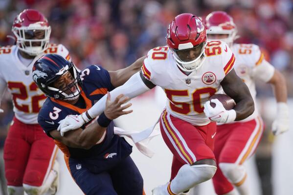 Mahomes, Chiefs outlast Broncos 34-28; Wilson concussed