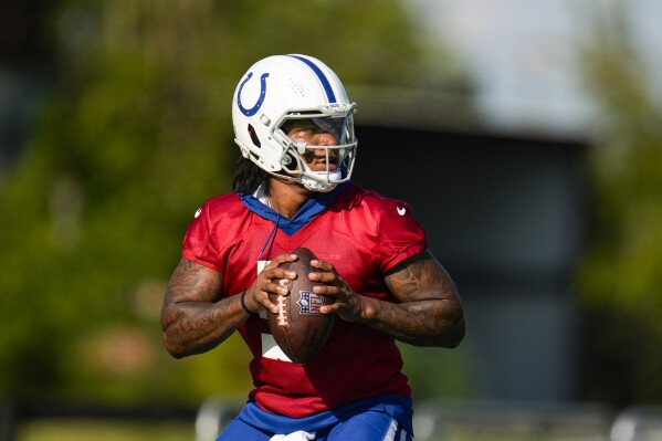 Quarterback Anthony Richardson returning to practice Weds. for Indianapolis  Colts