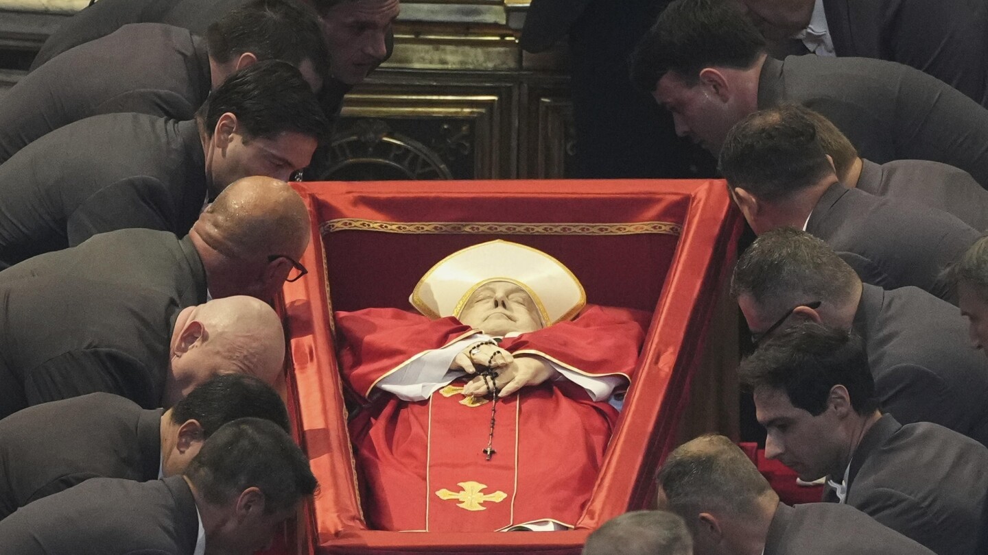 St. Peter's Basilica opens to the public to pay their respects to Pope Francis before his funeral