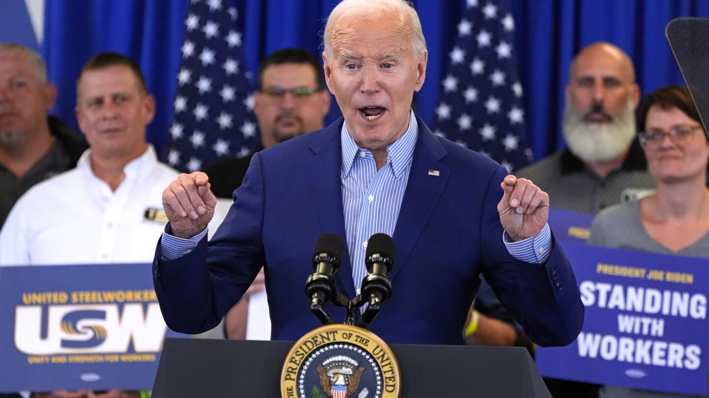 Biden pledges to block acquisition of US Steel by Japan's Nippon Steel