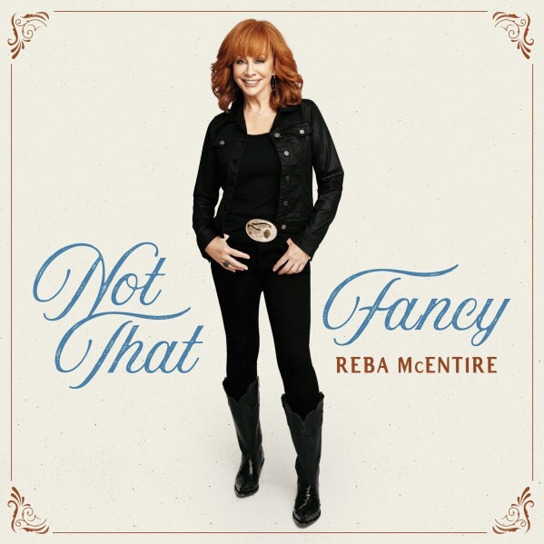 This cover image released by UMG shows "Not That Fancy" by Reba McEntire. (UMG via AP)