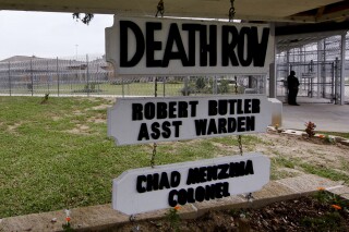 Death Row building at the Louisiana State Penitentiary Friday, Sept. 18, 2009, in Angola, La. (AP Photo/Judi Bottoni, File)