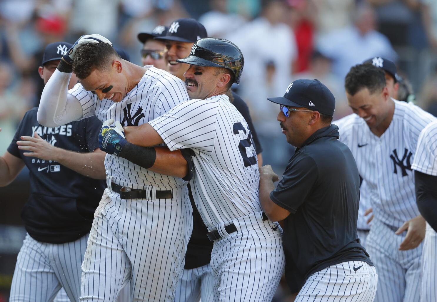 Aaron Judge's walk-off homer gives Yankees 6-3 win over Astros