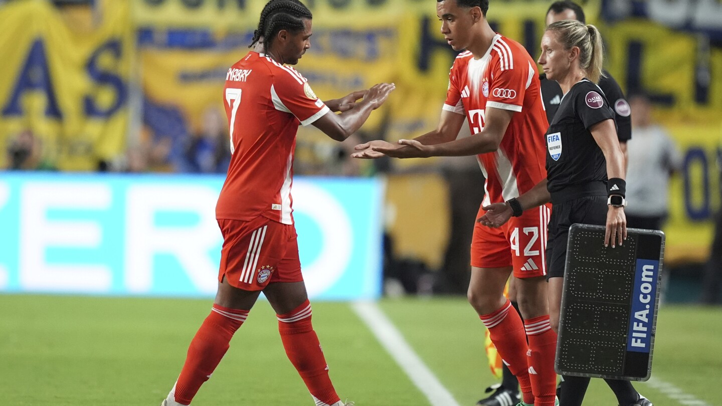 Bayern's Musiala Suffers Calf Injury Against Boca Juniors in Club World Cup