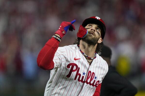 Bryce Harper shines as Phillies aim for second straight World Series