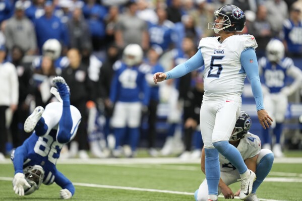 Indianapolis Colts visit Tennessee Titans in NFL Week 7 action