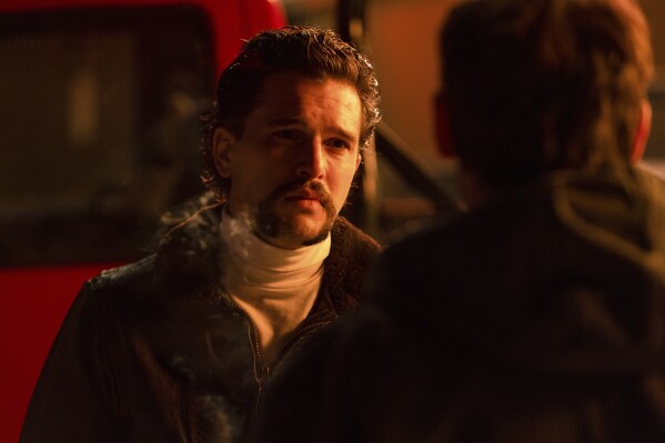 This image released by The Avenue shows Kit Harington in a scene from the film "Blood for Dust." (The Avenue via AP)