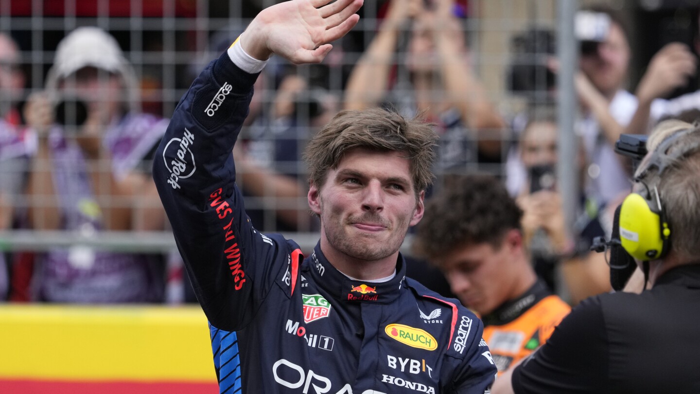 Verstappen wins the sprint race at the US Grand Prix, achieving his first victory in any race since June and extending his lead