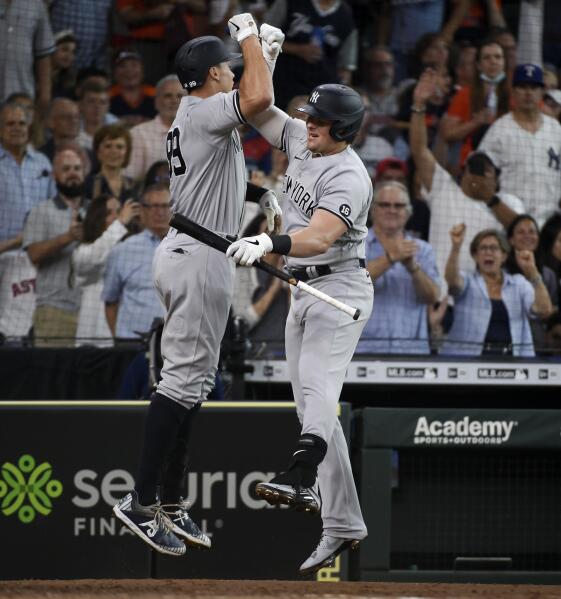Yankees' Cole demands ball, completes 3-hit gem vs Astros
