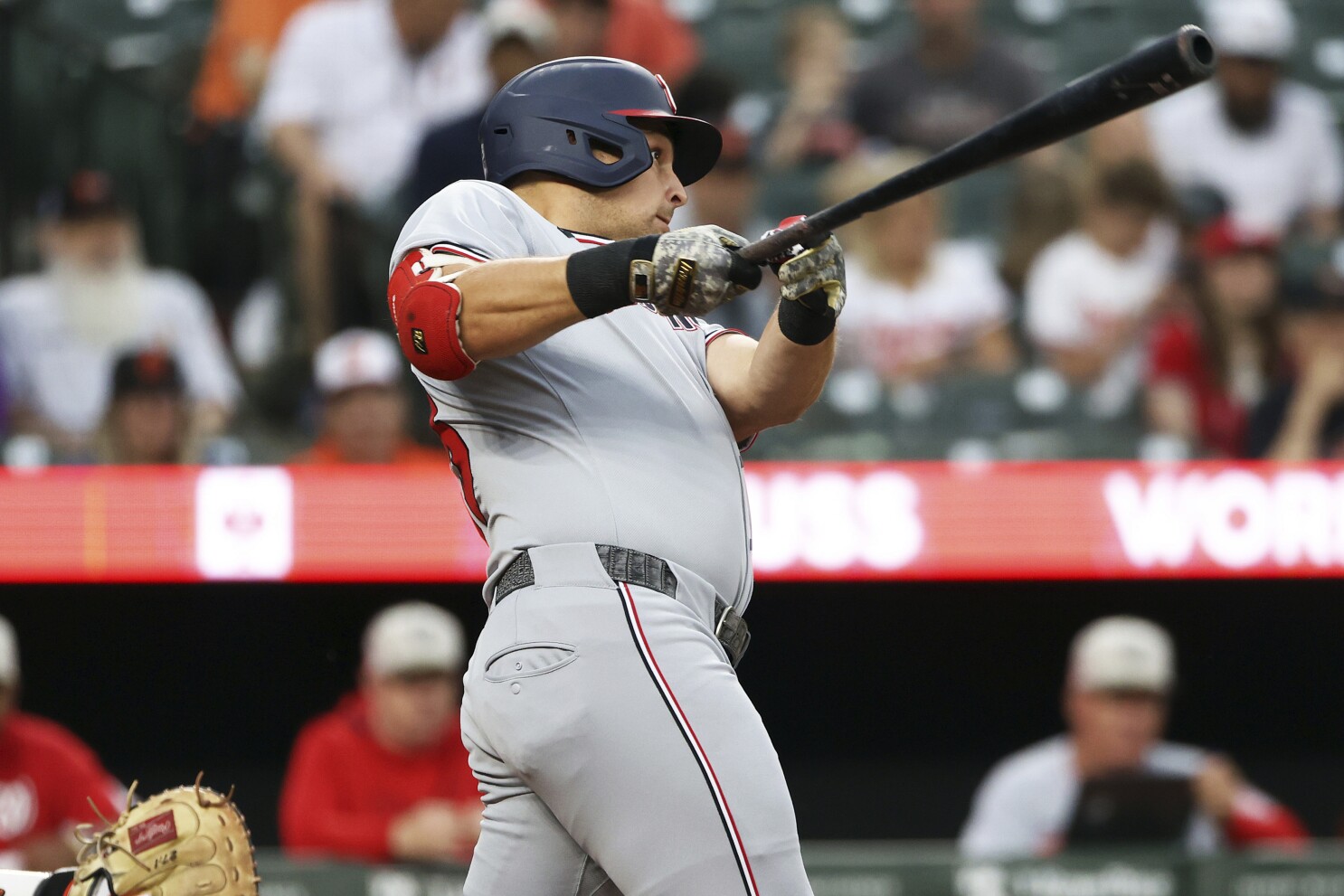 Lowe and Wood hit HRs before Tena scores in 9th to lead Nationals past Orioles 4-3