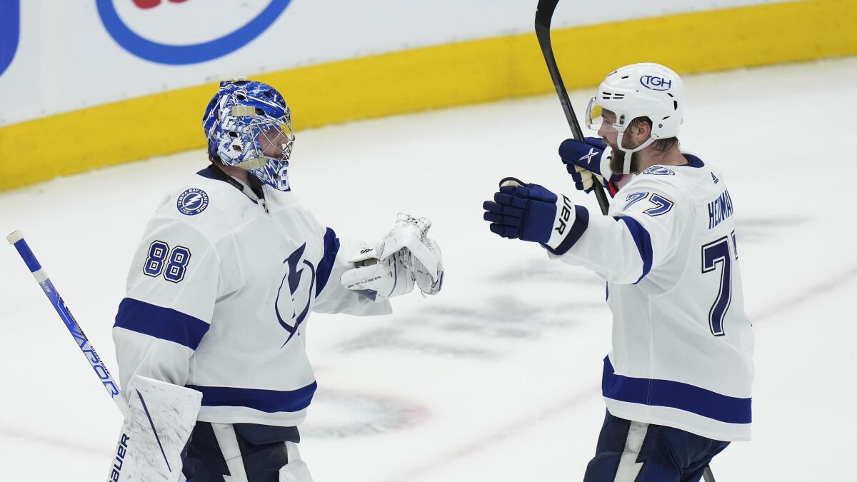 Tampa Bay Lightning's second straight Stanley Cup season commemorated