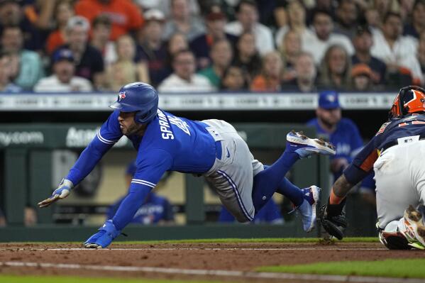 Houston Astros score 7 runs in first inning vs. Toronto Blue Jays