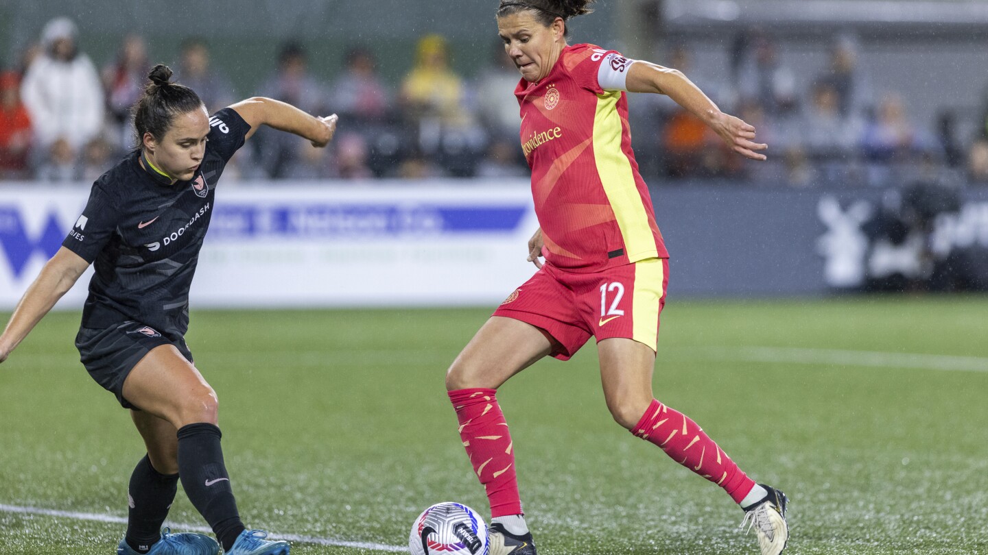 Christine Sinclair Scores in Retirement Match