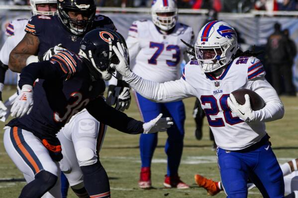 James Cook rushes for career-high 99 yards for surging Bills